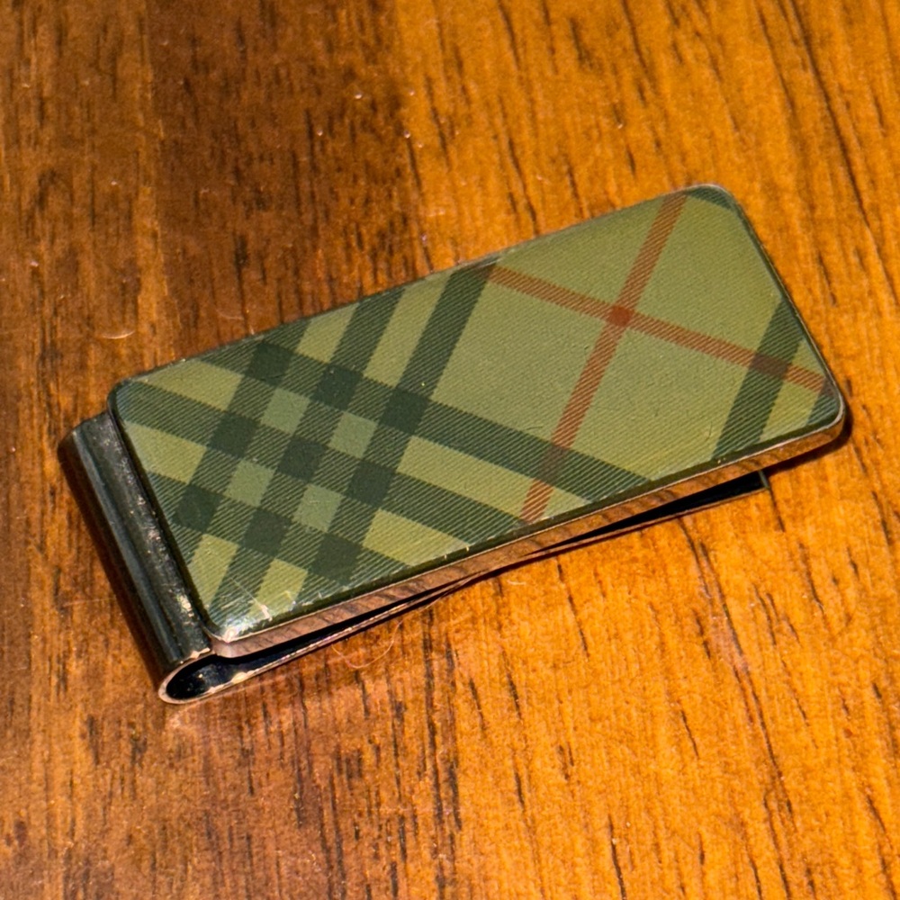 Burberry Vintage Money Clip